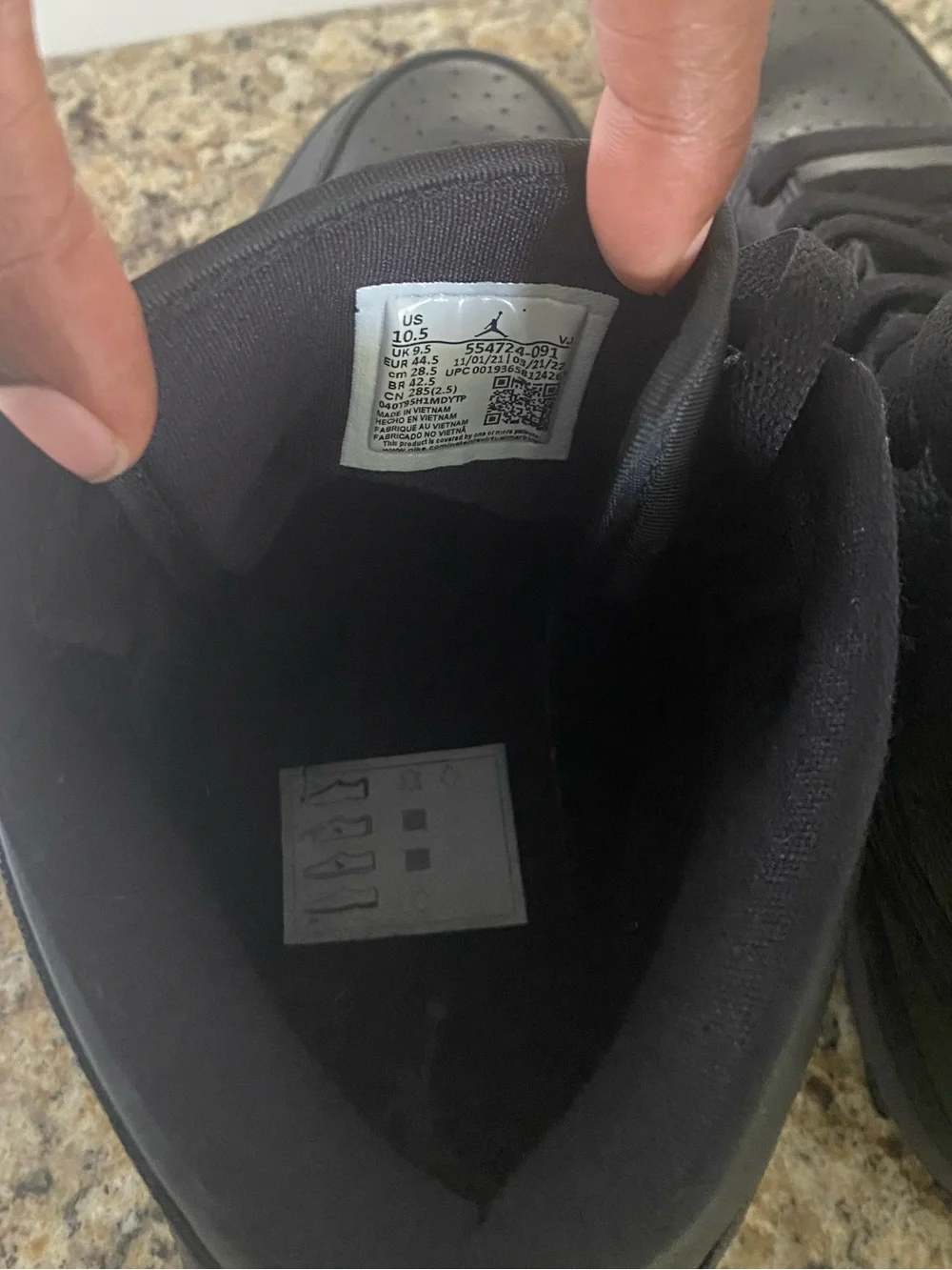 Jordan classic silhouette